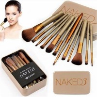 Naked 3 Tin Brush Set 12 Pcs