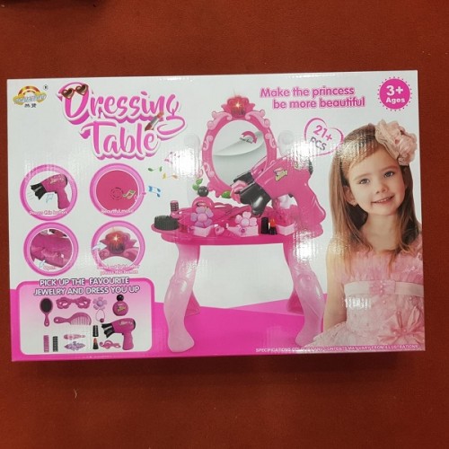 Toy Dressing Table Beauty 21 Pcs Set